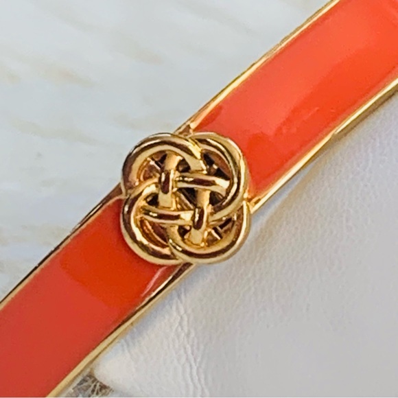 Stella and Dot Enamel Bangles (3) Elenor and Celtic Knot in Orange and P… - Picture 13 of 15